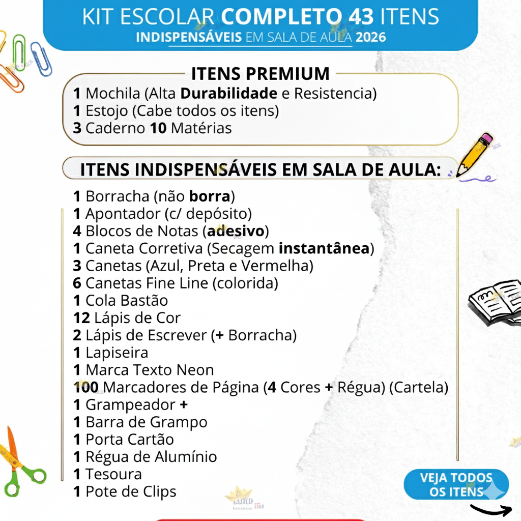 Kit Escolar - Vista 2